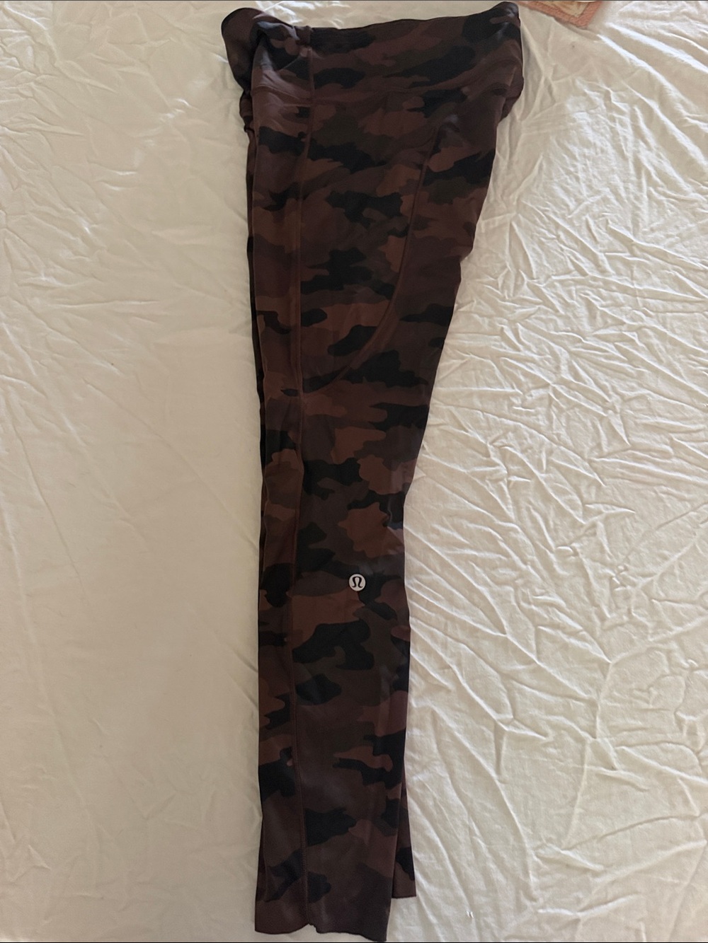 lululemon athletica Brown & Black Camo Leggings